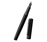 OFWAX Stylo plume EF/F à pointe extra fine en métal Forêt noire pour bureau, calligraphie, écriture (0,5 mm-2)