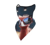 OFYGJFB Cache-cou tendance en autruche - Masque coupe-vent respirant pour homme et femme - Pour ski, randonnée, cyclisme, sports de plein air