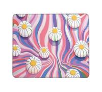 OFYGJFB Tapis de souris carré avec bords cousus - Petit tapis de souris 17,8 x 21,8 cm pour souris sans fil, tapis de souris Candy Vortex pour ordinateur portable, jeux, bureau et décoration