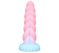 OgazR - dildo lumineux licorne - 22cm (arc-en-ciel)