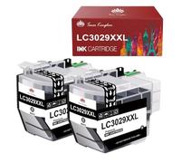 OGBtkLOrs 2X Cartouches d'encre LC3029 XXL compatibles avec MFC J5830DW MFC J6535DW MFC J5930DW