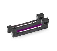 OGBtkLOrs Cartouche de Ruban de Taxi Noir Violet, 10 pièces, ERC-09 ERC09, Compatible avec F 3588B 3589D DT6000 FE-700 PCR365(10pcs Purple)
