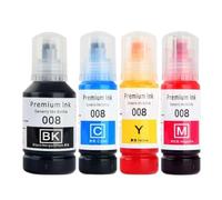 OGBtkLOrs Encre pigmentée de Recharge de Bouteille à Base d'eau, Compatible avec l'imprimante L4690 L15150 L15160