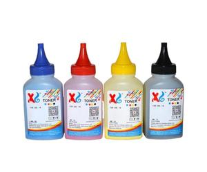 OGBtkLOrs Poudre de Toner 40g Compatible avec Les modèles d'imprimante CP1100 CP1100DN CP1100DW CM1100W(1Set CMYK)