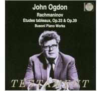 Ogdon, John - Rachmaninov - Etudes-Tableaux / Busoni - Piano Works
