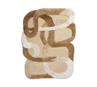 Ogeborg Tapis en laine The Tangles Natural. 100x133 cm