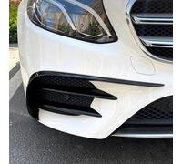 OGENDE Garniture de Phare antibrouillard de aileron de Canards de séparateur de Pare-Chocs Avant de Voiture pour Mercedes Benz W213 E200 E260 E300 AMG 2016-2020