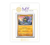 Ogerpon Masque de la Pierre 111/182 Reverse - Myboost X Écarlate et Violet 10 Rivalités Destinées - Coffret de 10 Cartes Pokémon Françaises