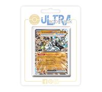 Ogerpon Masque de la Pierre ex 058/131 Téracristal - Ultraboost X Écarlate et Violet 8.5 Évolutions Prismatiques - Coffret de 10 Cartes Pokémon Françaises