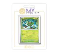 Ogerpon Masque Turquoise 024/167 Holo ou Reverse (aléatoire) - Myboost X Écarlate et Violet 6 Mascarade Crépusculaire - Coffret de 10 Cartes Pokémon Françaises