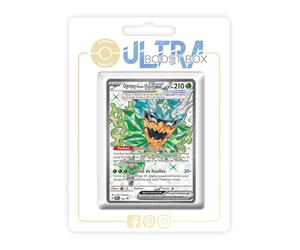 Ogerpon Masque Turquoise ex SV166 Full Art Téracristal - Ultraboost X Écarlate et Violet 8 Étincelles Déferlantes - Coffret de 10 Cartes Pokémon Françaises