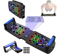 Ogetok Planche de pompes, portable multifonction pliable 26 en 1, support de musculation avec poignées et compteur pour homme et femme, équipement d'exercice musculaire