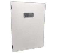 oggettando Lot de 18 menus personnalisable A5 Restaurant Pub Self Service Bar Brasserie Moderne; Cadeaux utiles, originaux et à bas prix. (Blanc)
