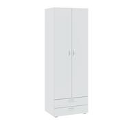 Oggi Italo Armoire penderie 3 Portes en chêne Sonoma - Espace de Rangement Intemporel pour Chambre à Coucher et Couloir, étagères et tringles à vêtements