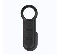 OGGIPRO Boutons de Remplacement pour Coque de Clé 3 Boutons Noir compatibles avec 500, Grande Punto, Evo, Ducato, Bravo et Peugeot Boxer 3, Jumper 3 | Montage très Facile et résultat Parfait !