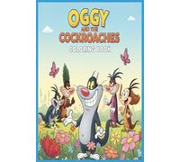 Oggy and Cockroaches Coloring Book (72 pages): Baby Edition