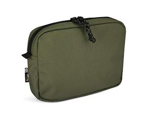 OGIO Alpha Convoy Eco-Codura Mod Pochette Souple Unisexe avec Clips YKK sécurisés et Fermeture éclair, Olive, One