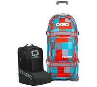 OGIO Rig 9800 Pro Sacoche à roulettes avec Sac de Coffre Le Blockade Rouge, Rouge blocus, Sac à roulettes