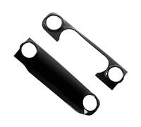 OGJFD Accessoires D'intérieur Garniture Décorative Panneau Tableau Bord De Voiture pour Jeep pour Wrangler JL Gladiator JT 2018-2023 Accessoire Intérieur ABS Autocollant décoratif(Look de Carbone)