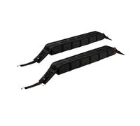 OGJFD Barres Toit Voiture Coussinets Toit Souples Universels pour Porte-Bagages Voiture Porte-Bagages, Kayak avec 2 Sangles D'arrimage pour Canoë Snowboard, Pagaie Barres Toit(33inch)