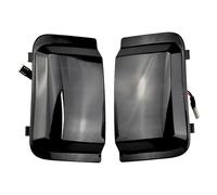 OGJFD Clignotant de rétroviseur 2x Pour CITROEN Pour Relay 2006- Clignotants LED Dynamiques Indicateur De Rétroviseur Latéral Clignotant Séquentiel Lampe Indicateur Direction(Smoked)