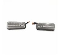 OGJFD Clignotant de rétroviseur Feu Position Latéral Dynamique À LED Clignotant Pour Mercedes Pour Benz Classe G W463 W461 G500 G550 G55 G63 G65 1986-2002 Indicateur Direction(Clear)