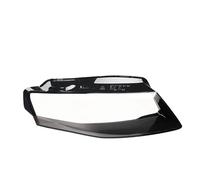 OGJFD Couvercle phare avant de voiture pour A4 A4L B8 2009 - 2012 abat-jour Transparent verre clair enfer Coque Transparente(droite)