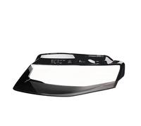OGJFD Couvercle phare avant de voiture pour A4 A4L B8 2009 - 2012 abat-jour Transparent verre clair enfer Coque Transparente(La gauche)