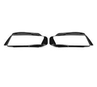 OGJFD Couvercle Phare Avant Voiture Pour A4 A4L B8 2009 - 2012 Abat-jour Transparent Verre Clair Enfer Coque Transparente(Left and Right)