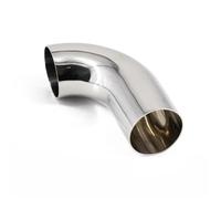 OGJFD Embout D'echappement 304 Coude 90 Degrés Angle Tuyau 1 Voiture 51mm 63mm Pièces Automobile Tuyau D'échappement Silencieux Devient Gorge Queue(51mm(80mmx120mm))
