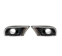 OGJFD Feu Antibrouillard Automatique Cadre De Protection De Phare Antibrouillard Pour Pare-choc Avant, Coque Chromée Pour Toyota Pour Camry Pour Aurion 2009 2010 2011(Pair)
