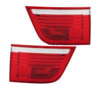 OGJFD Feux Arriere Feu arrière intérieur pour BMW X5 E70 2007 2008 feu conduite antibrouillard Signal freinage arrêt avec ampoule accessoires automobiles(1 paire)