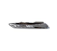 OGJFD Indicateur Rétroviseur Porte D'aile 1 Paire Gauche Droite Garde-boue Monté Côté Marqueur Coin Plaque Lumière 63137154167 Pour Série 5 F10 F11 F18 2011 2012 2013(BLANC,La gauche)