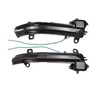 OGJFD Indicateur Rétroviseur Porte D'aile Per F49 X2 X1 F48 F45 F46 F52 Sedan Specchio Laterale Indicatore Di Direzione Luce Di Segnale Dinamico Auto Lampeggiante Accessori Della Lampada(Blue-Yellow)
