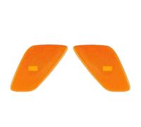 OGJFD LED Clignotants Auto 1 Paire De Couvercles De Clignotants Latéraux De Pare-Chocs Avant pour Jeep pour Wrangler TJ 1997-2006, sans Ampoule 55155628AB Feu Clignotant Rétroviseur(One Pair Amber)