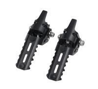 OGJFD Repose Pieds Moto pour BMW pour R1250GS pour R 1200 GS pour ADV LC HP pour GSA 2013-2022 Moto Autoroute Repose-Pieds Avant Repose-Pieds Pliants Pinces 20-26MM(Noir)