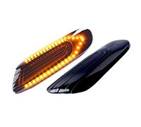 OGJFD Rétroviseur Latéral Clignotant Lot 2 Feux Position Latéraux À LED Voiture Clignotants Dynamiques Feux Clignotants Séquentiels Pour BMW Pour MINI Pour Cooper F55 F56 F57 2014-2017