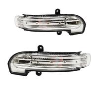 OGJFD Rétroviseur Latéral Clignotant Pour Mercedes Pour Benz Classe C W203 C230 C240 C32 2004 2005 2006 2007 4 Portes LED Rétroviseur Clignotant Indicateur Lampe Latérale(Pair)