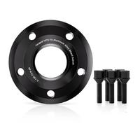 OGJFD Roue élargisseurs Voie Entretoises de Roue forgées Noires 5x108 CB 60.1 M14 x 1.5 moyeu Central pour Jetour Traveler 2/4 pièces 15/20/25/30/35/38 mm(4pcs 35mm)