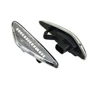 OGJFD Signalement Clignotant Retroviseur 2 Pièces Dynamique LED Côté Marqueur Clignotant Lampe Lumière Pour Mazda Pour MX-5 Miata ND 2016-pour RX-8 6 Pour Atenza GH 5 Pour Premacy CW(15 LED Crystal)