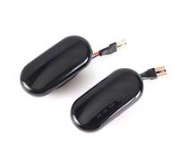 OGJFD Signalement Clignotant Retroviseur 2 Pièces Feu Position Latéral Voiture Clignotant LED Pour Nissan Pour Tiida C11 Pour Note E11 Pour Micra K12 NP300 Pour Navara D40 Pour Qashqai J10