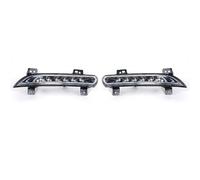 OGJFD Signalement Clignotant Retroviseur 266057986 266005976 Gauche Droite LED Feux Diurnes DRL Pour Fluence 2014 Phare Antibrouillard De Pare-chocs Avant LED Lampe Antibrouillard(1 paire)