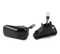 OGJFD Signalement Clignotant Retroviseur Voyant Ambre Dynamique LED Pour Acura Pour Integra DC2 RSX DC5 NSX NA1 NA2 Clignotants Latéraux De Voiture(Smoke LENS)