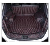 OGJFD Tapis Coffre Voiture Ensemble Complet Tapis Coffre Voiture Imperméables Doublure Chargement pour Ix35 2011 pour Hyundai pour Ix35 2015-2010(Noir Rouge)