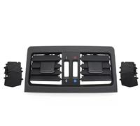 OGJS Grille aération Grille de Ventilation arrière intérieure Noire et Beige pour BMW Série 3 E90 E91 335i 328i 318i 325i 330i 320i 2005-2012 Climatisation Sortie air(Noir)