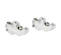 OGLAMGVC Accessoires Moto Guidon Siège Relevable pour CB500X Léger Rehausse Guidon Moto(Silver)