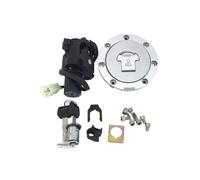 OGLAMGVC Serrure Contact Motos Le Commutateur D'allumage Moto Verrouille Le Couvercle du Bouchon du Réservoir D'essence Carburant Gaz pour CBF 500 600 1000 pour Hornet 900 CB900 pour CB 919 2002-2007