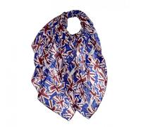 OgLuxe Écharpe Union Jack - Écharpe spéciale couronnement britannique souvenir tendance écharpe douce drapeau patriotique britannique, MINI DRAPEAUX, taille unique