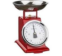 7915011 balance mécanique acier inoxydable rouge 23 x 19,5 x 22 cm