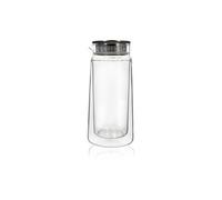 Ogo Living - Carafe Double Paroi Viktor 0,65 L Avec Couvercle En Acier Inox. - Transparent